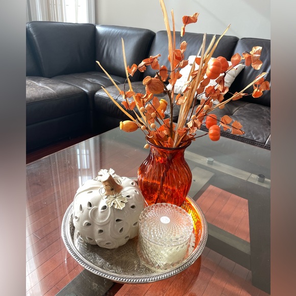 Vintage silver plate/tray. 12” diameter. Marlboro ep brass 2040 - Picture 8 of 8